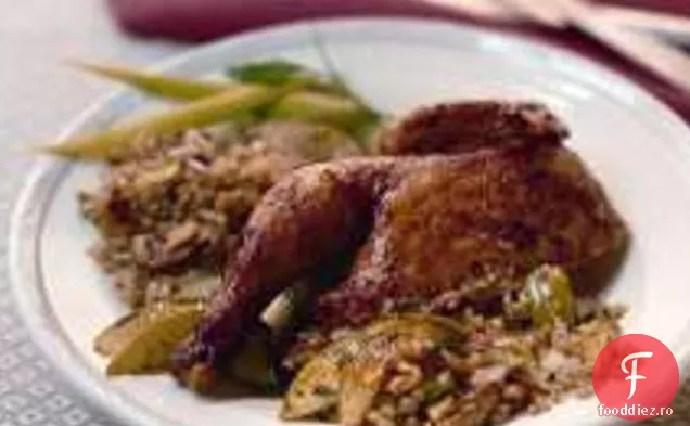 Friptură De Rodie Și Nuc Cornish Vânat Găină Cu Cuscus