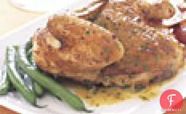 Găină De Vânat Cu Portocale Prăjite