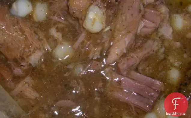 Pozole De Porc Cu Aragaz Lent