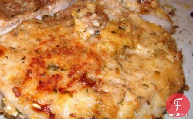 Cotlet de porc pâine - de la cuptor