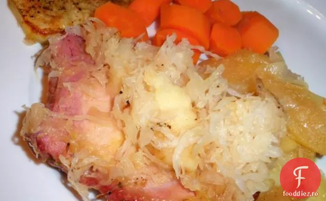 Filet de porc cu Topping de portocale-pătrunjel