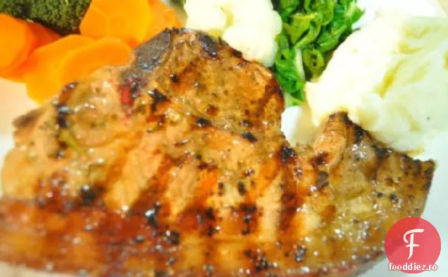 Cotlete De Porc La Grătar Marinate
