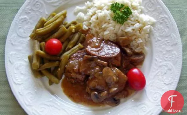 Filet De Porc Cu Ciuperci