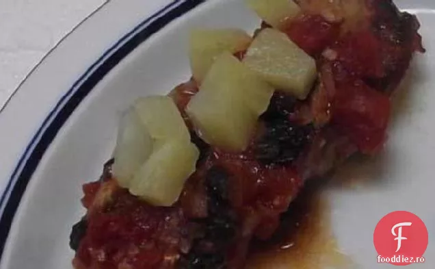 Carne De Porc Din Caraibe Cu Ananas