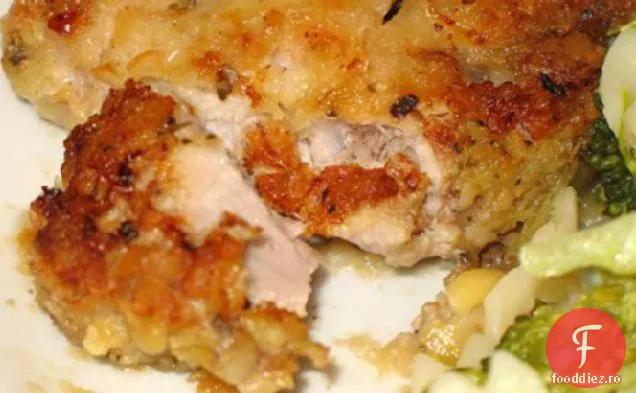 Cotlete Delicioase De Porc Pane