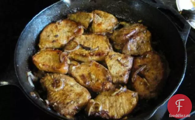 Cotlet De Porc Prăjit În Tigaie