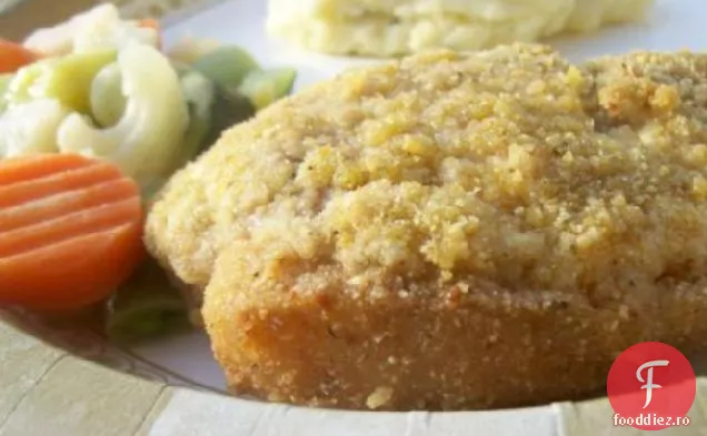 Cotlete De Porc Pesto Pane