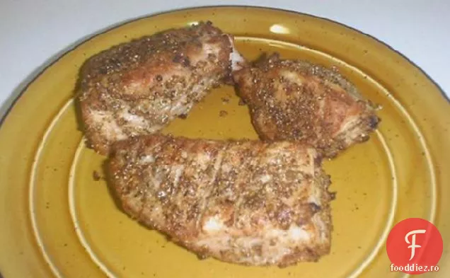 Cotlet de porc frecat cu piper
