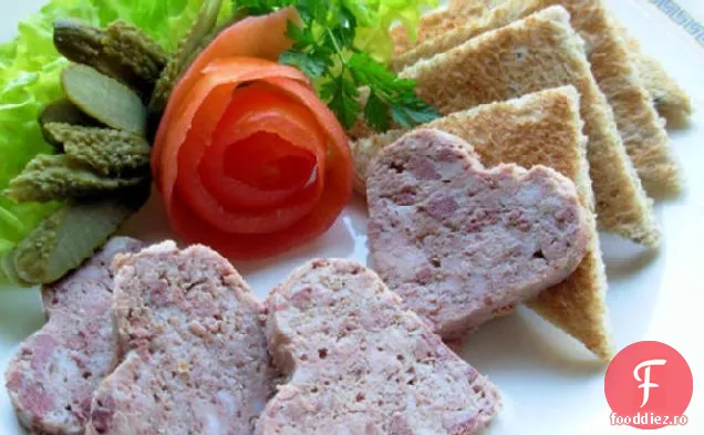 Pate În Stil Francez (Fixare Ușoară Cu Microunde)