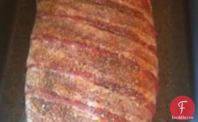 Pâine de carne învelită cu slănină Bundy
