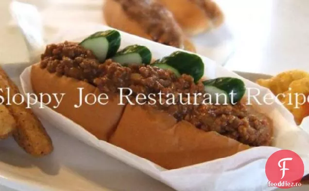 Rețetă De Restaurant Sloppy Joe