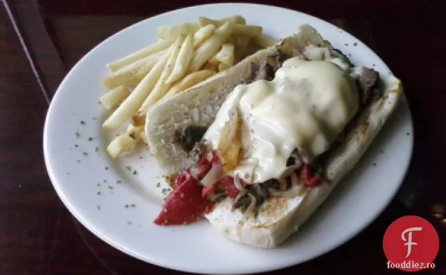 Sandvișuri Cu Chiftele Cu Brânză Philly