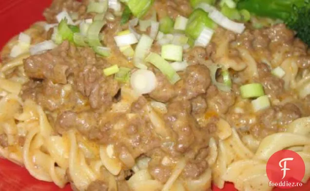 Hamburger Stroganoff ușor al mamei