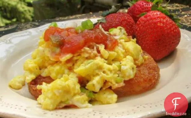 Ww Bacon, ouă și Hash Browns stive