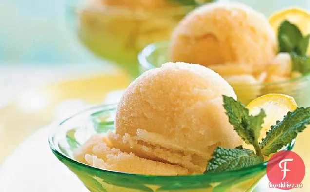 Sorbet De Ceai Cu Gheață Cu Limonadă
