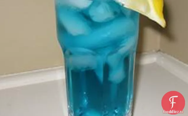 Motocicletă Albastră