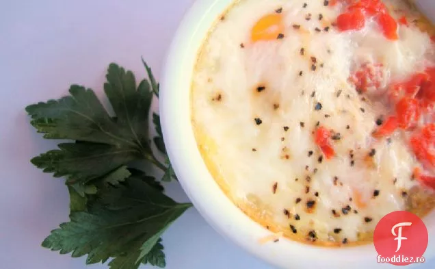 Oeufs En Cocotte Cu Lox