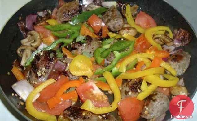 Cel mai bun vreodată Fusta friptură și șuncă înfășurat pui Kabobs