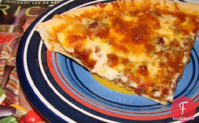 Cheeseburger Pizza