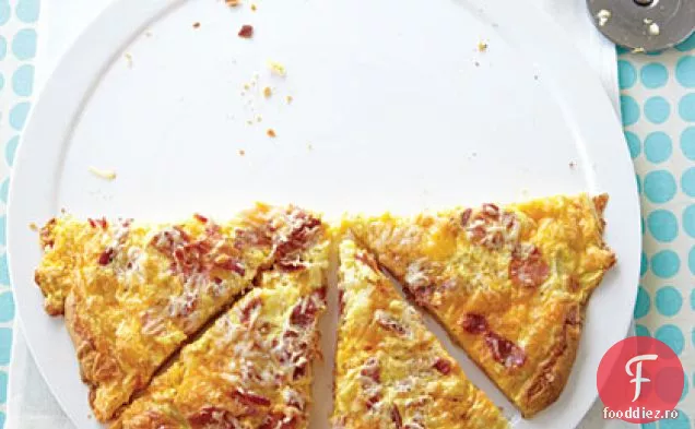 Bacon și ou mic dejun Pizza