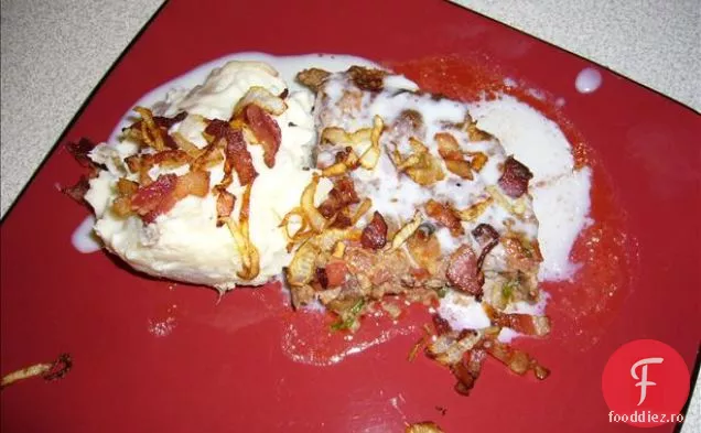 Cartofi Prăjiți Cu Brânză De Bacon
