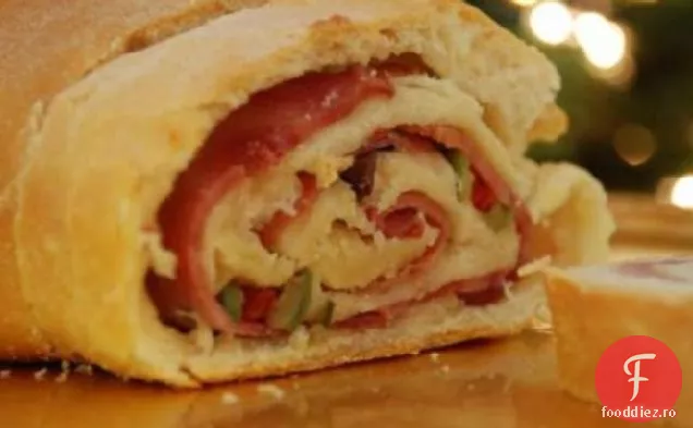 Pan De Jamon (pâine cu șuncă)