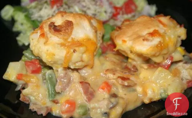 Cheddar-Bacon Mac Și Brânză