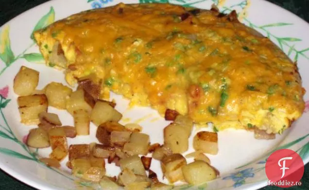 Spaghete acoperite cu slănină crocantă și pesmet