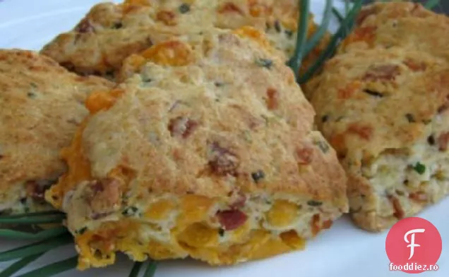 Bacon-Cheddar-Biscuiți De Arpagic
