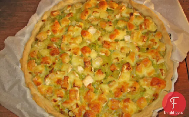 Bacon Canadian și Brie Quiche