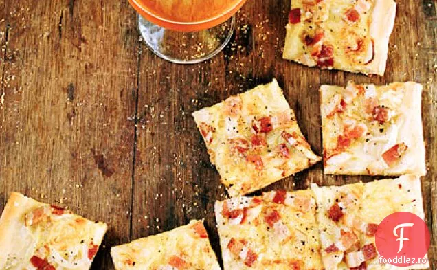 Bacon, ceapă și tartă M M