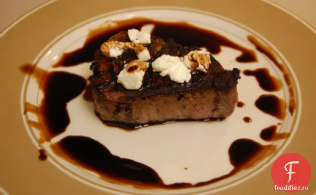 Filete balsamice și brânză de capră