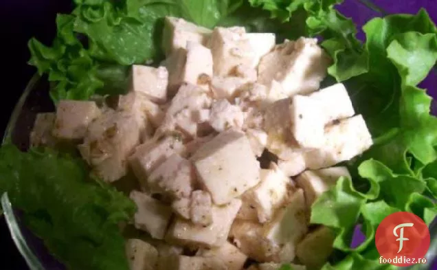 Brânză Feta Simulată (Înlocuitor Vegan )