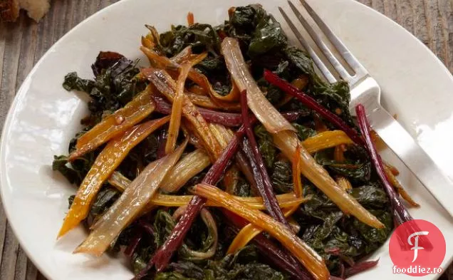 Marinat Rainbow Chard de la 'Franny' s