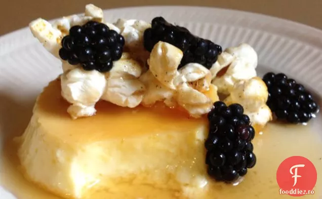 Flan De Porumb dulce cu porumb ceainic