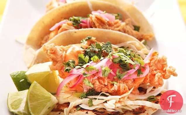 Tacos De Pește Prăjit Crocant