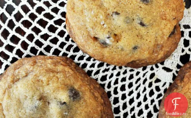 Biscuiți Cu Ciocolată Neagră Sărată