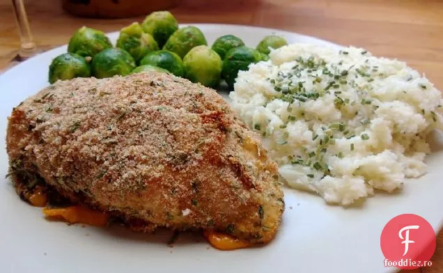 Herb și Cheddar Cordon Bleu