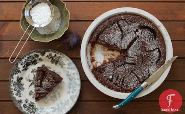Prune De Cardamom De Ciocolată Clafoutis