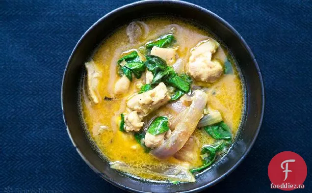 Busuioc Pui Nucă De Cocos Curry