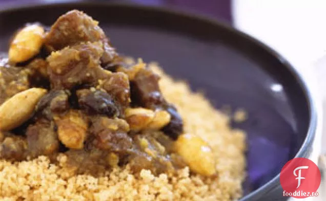Tagine de miel marocan cu stafide, migdale și miere