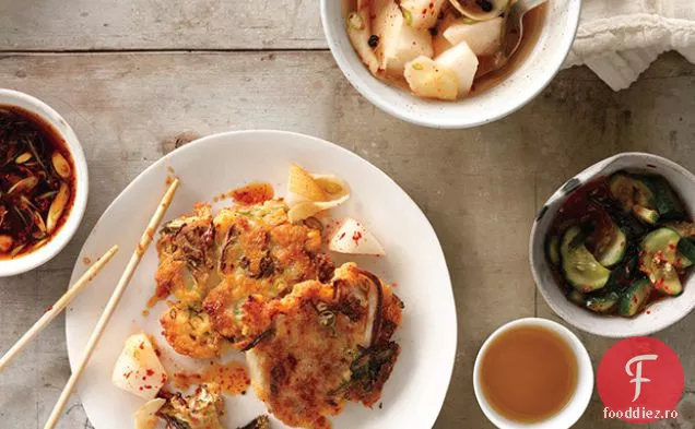 Prajituri Kimchi cu sos de soia