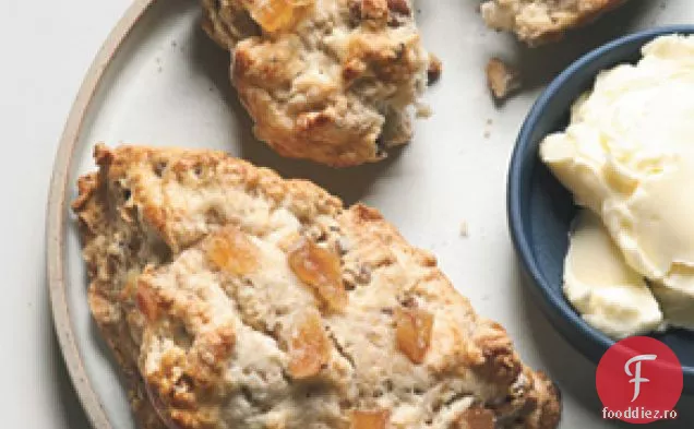 Biscuiți Cu Ghimbir-Pecan