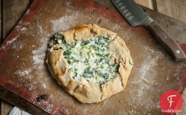 Kale Și Feta Galette