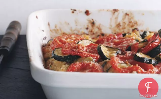 Zucchini Rice Gratin