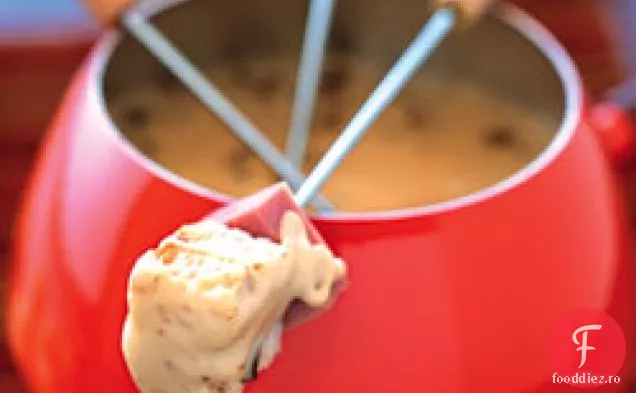 Fondue Porcini cu șuncă și Ciabatta