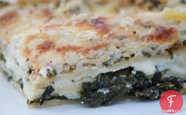 Lasagna Kale Cu Pesto De Nuc