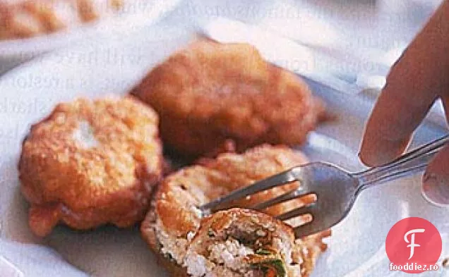 Biscuiți de dovlecei, brânză și ierburi