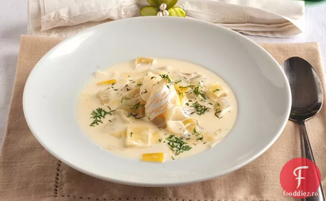 Supă Afumată De Eglefin