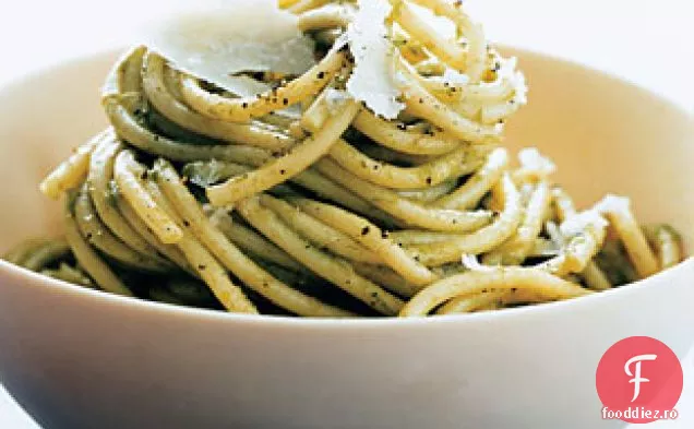 Spaghete Cu sos de Scallion